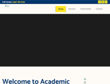 Tablet Screenshot of academicmania.com